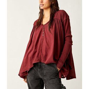 FREE PEOPLE Lyrical Tunic / Mulberries